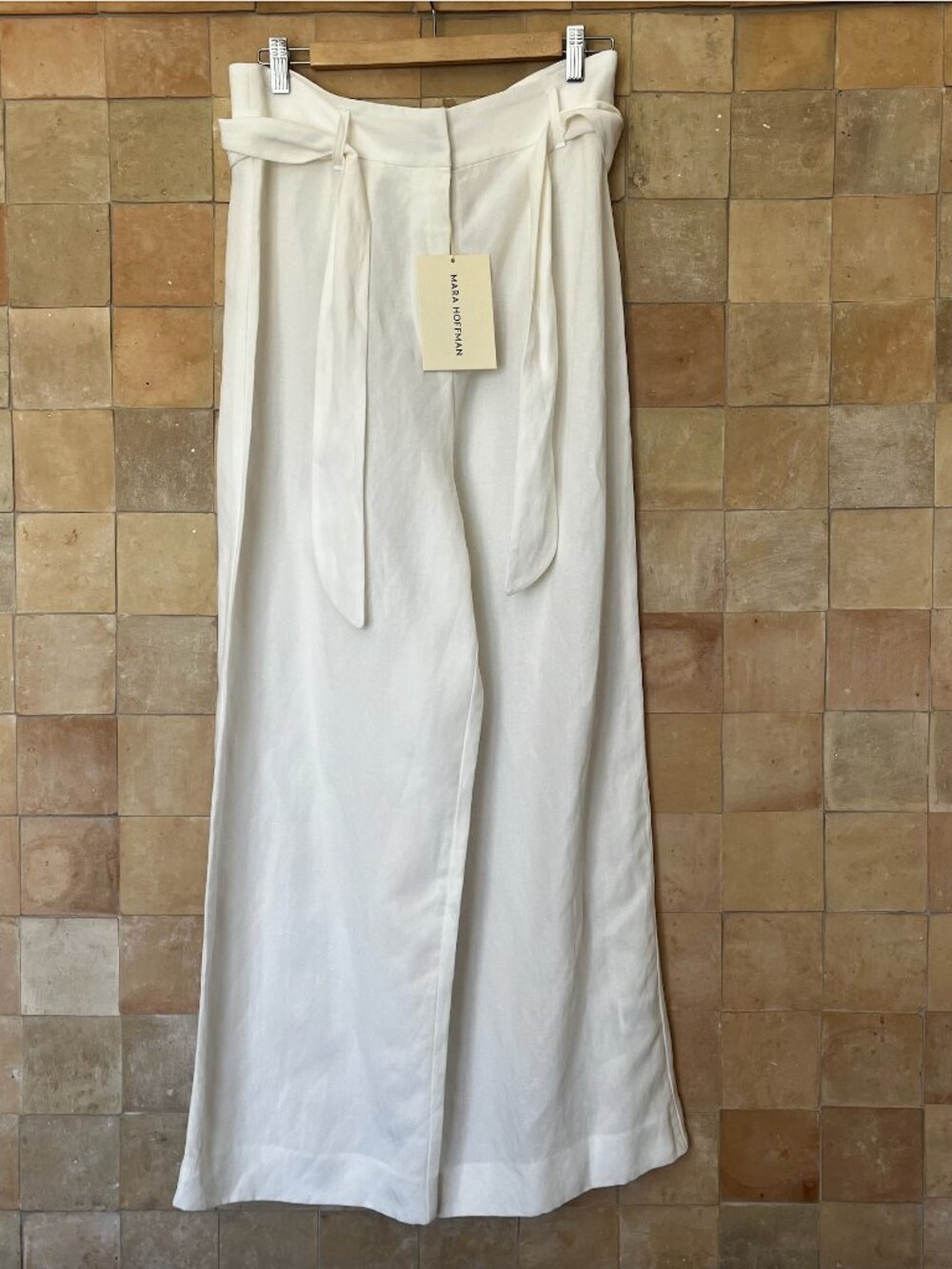 Mara Hoffman Paperbag Pants Size 6 - Picture 3 of 10